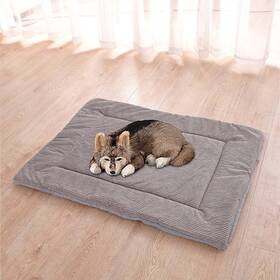 Mat-20221101-1 Eqwljwe Soft Washable Pet Beds Non Slip Mattress Kennel Pads