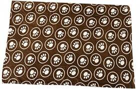 50060 Ethical Products/fashion Pet Snuggler Paws/circle Blanket For Puppies And Dogs 40x60 Circle Paws Print