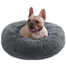 Qd4190 Etopeak Machine Washable Pet Bed Anti-anxiety Cozy Soft Cat