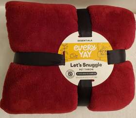 Every Yay 800443439548 Pet Throw By Color-ruby Wine 40 X 50 Inches