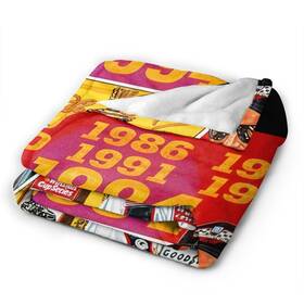 Ewermesho 694015834202 Super Soft Flannel Throw Blanket Non-shedding Fluffy Cozy Fuzzy Throws Blanke
