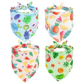 Expawlorer Exp23db05 Dog Cooling Bandana - 4 Pack Hawaii Large Cooling-hawaii