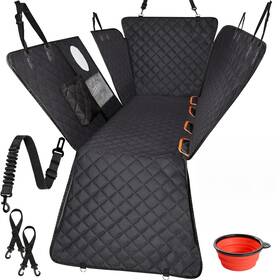 Famstar-dog1 Famstar Dog Car Seat Cover - 100% Waterproof Durable 600d 6-layer Scratchproof Nonsl
