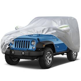 Ft001556 Favoto Us Heavy Duty Car Cover - Waterproof Compatible With Jeep Wrangler 2 Door