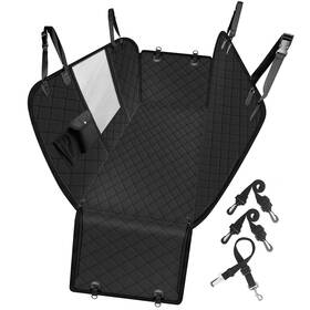 Femuar-02 Femuar 797221901611 Dog Car Seat Cover With Storage Pockets Mesh Visual Window Waterproof