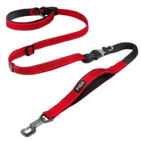 B0f2lt9rr5 Fida 6-in-1 Hands Free Dog Leash Heavy Duty Reflective Waist Crossbody Car Seat