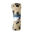 Fleecepawprintblanket Tv Direct Fleece Paw 638827077242