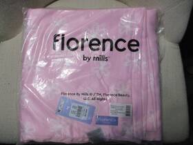 Florence By Mills 895251716062 Dog Throw Blanket Pink Floral One Size New