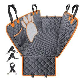128062 Fluffy 🐾 Store 198715326062 Waterproof Durable Nonslip Back Hammock Pet Car Seat Cover For Dogs- P