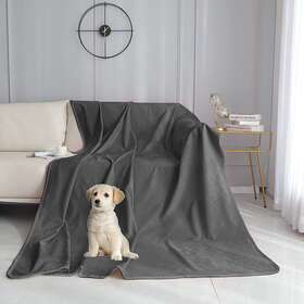 Fuguitex 445001657694 Dog Blanket Bed Cover Crystal Velvet Moroccan Fuzzy Cozy Plush Pet
