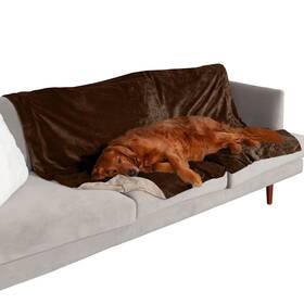 53549493 Furhaven Waterproof Throw Blanket For Dogs And Indoor Cats Washable - Two-tone