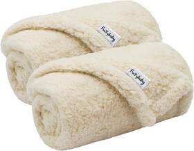 Furrybaby 313043694656 1 Pack 2 Puppy Blankets For Medium Dogs Super Soft Premium Sherpa Pet