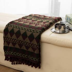 Gealaek 973113115885 Boho Throw Blanket Lightweight Soft Cozy Decorative Blankets For Sofa