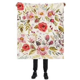 Gearsly 760790447439 Wildflowers Floral Blanket Botanical Soft Lightweight Throw F