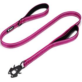 B0d9vwb4s7 Geit Heavy Duty Dog Leash 4/5/6ft With 2 Padded Handles Reflective