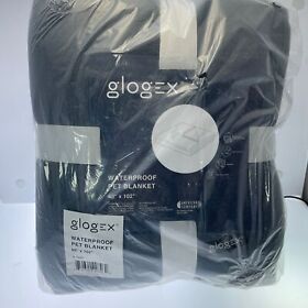 Glogex Waterproof Pet Blanket 80inch X 102inch Reversible Fleece