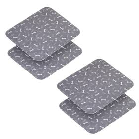 Goofypet 975964940461 4 Pack 34 Inch X36 Washable Pee Pads For Dogs Super Absorbent Reusable Training
