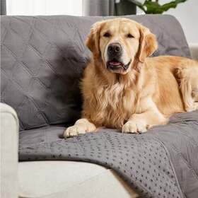 Gorilla Grip 840316704335 100% Waterproof Tear Fade And Slip Resistant Pet Blanket Leakproof Throw