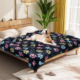 1-200x150 Gowyeg Dog Blankets For Large Dogs 80 Inch X60 Blanket Washable Fuzzy Soft Pet Mat Thr