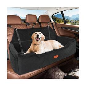 Heggcooe 860013664220 Large Dog Car Seat Under 100 Lbs Washable Bed For 2 Medium... Fast Ship