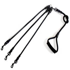Heyllou 791295882081 3 In 1 Durable Nylon Dog Leash With Padded Handle 360 Swivel No Tangle Cl