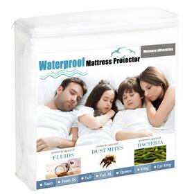 Ht-c7l032 Hightree Mattress Encasements Protector Waterproof Pad Cover Noisele