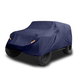 Hihaha Uu001212f231225 Car Cover Waterproof All Weather With Driver Door Zipper For Jeep Wrangler Jk