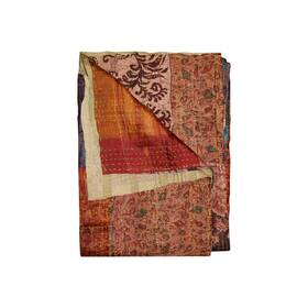 Homeroots Decor 512839595474 50 Inch X 70 Silk Multicolor Throws