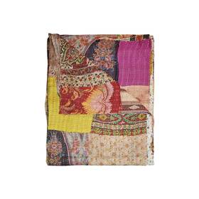 Homeroots Decor 512839644295 60 Inch X 90 Silk Multicolor Throws