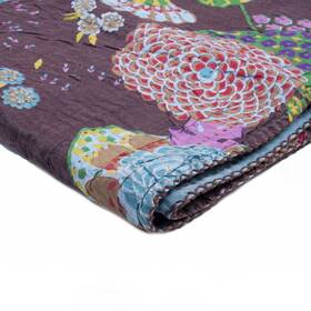 Homeroots Home Decor 512822748542 50 Inch X 70 Multicolored Kantha Cotton - Throw
