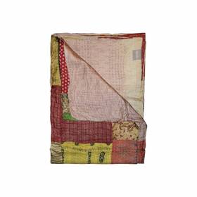 Homeroots Home Decor 512839595443 50 Inch X 70 Silk Multicolor Throws