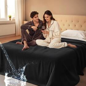 Hyde Lane 022164513363 Waterproof Blanket For Bed Intimacy Stain-resistant Absorbent