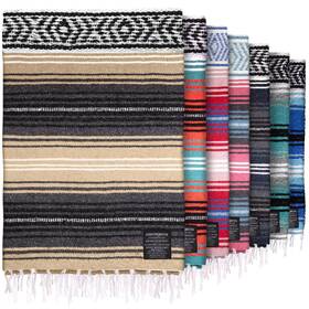 Hydration Nation 195702022389 Authentic Large Handwoven Mexican Blanket - Soft Yoga Blankets Durable Sera