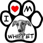 I0936 Imagine This By Car Magnet Picture Paw Whippet