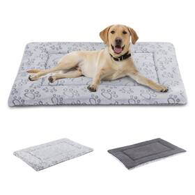 Ieuumler-fc014 Ieuumler Dog Bed Reversible Washable Mat Soft Premium Plush Crate P