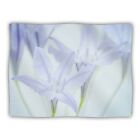 Il2028aab01 Kess Inhouse Iris Lehnhardt Triplet Lily Flower Blue Dog Blanket