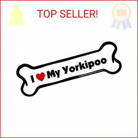 B0229 Imagine This Company I Love My Breed Bone Shaped Pet Magnet Removable Magnets F