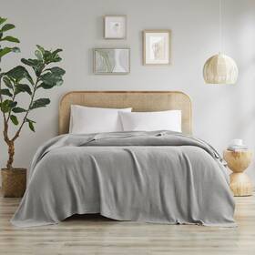 Ii51-1137 Ink Ivy Bree Knit Throw Blanket For Bed Sofa And Couch Lightweight Breath