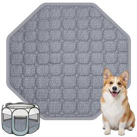 Amb247-s Ipozito Dog Bed Mat Suitable For Pet Playpen Washable Crate Pad Small Sized S