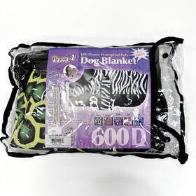 J.t International 688499442039 Tough-1 Waterproof Poly Dog Blanket M Turtle Nwt