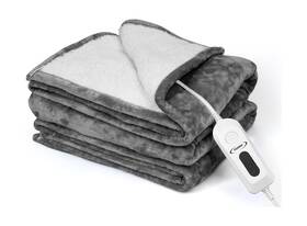 T355060 Jaquetea Heated Blanket Electric Throw Blanket- 50ftftx60ftft Heating Th... Fast Ship