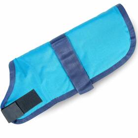 Jeffers I2jr Breathe Comfort Ripstop Dog Blanket Teal/navy Blue 14 Inch Small - Wate