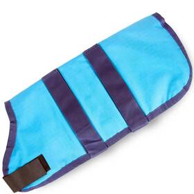 I2kr Jeffers Breathe Comfort Ripstop Dog Blanket Teal/navy Blue 28 Inch Large - Waterproof