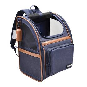 Jespet 1369070 & Goopaws Pet Carrier Backpack For Dogs And Cats Collapsible With Breathable