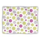Jh1011aab01 Kess Inhouse Julie Hamilton Rhapsody Dot Pink Yellow Dog Blanket
