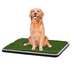 Jltkj 788403842990 Dog Grass Pad With Tray Artificial Pee For Indoor And Outdoor Use