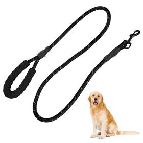 B0d9m8j9tn Joroburo Heavy Duty Reflective Nylon Rope Dog Leash For Medium/large Dogs