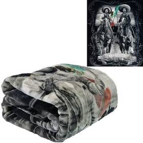 01arevolutq01 Jpi Plush Throw Blanket - Revolution Queen Bed 79 Inch X 95 Faux Fur For