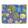 Js1010aab01 Kess Inhouse Jane Smith Lightning Bug Blue Teal Dog Blanket