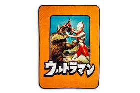 Just Funky 841092137676 Ultraman Throw Blanket Cozy Fleece Super Soft Lightwei